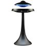 Levitating Floating Speaker, Magnetic UFO Bluetooth Speaker V4.0, LED Lamp Bluetooth Speaker with 5W Stereo Sound, Wireless Charge, 360 Degree Rotation, for Home/Office Decor,Unique Gifts(Black)