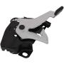 ECCPP Black Hood Latch Assembly Compatible with 2006-2011 for Honda Civic Replace Part Number 74120-SNA-A21 74120SNAA21 HO1234121