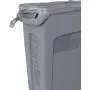 Rubbermaid Commercial Products Slim Jim Plastic Rectangular Recycling Bin With Venting Channels, 23 Gallon, Blue Recycling FG354007BLUE Rubbermaid Commercial Products Slim Jim Plastic Rectangular Recycling Bin With Venting Channels, 23 Gallon, Blue Recycling FG354007BLUE