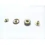 Metal Snap Fasteners Leather Snaps Button Press Studs Fastener Snap Pack of 10 Sets for DIY Leather Craft Repairing Decoration (15mm, Gold) Metal Snap Fasteners Leather Snaps Button Press Studs Fastener Snap Pack of 10 Sets for DIY Leather Craft Repairing Decoration (15mm, Gold)