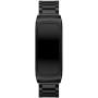 Maxjoy Compatible with Samsung Gear Fit 2 Band,Watch Bands Premium Stainless Steel Bracelet Metal Watch Strap with Magnet Clasp Replacement for Samsung Gear Fit2 SM-R360 Smart Watch,Black