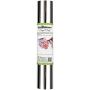 TECKWRAP Chrome Silver Adhesive Craft Vinyl Roll 1ftx5ft