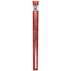 K&S Precision Metals 9812 Heavy Wall Aluminum Tube, 10mm O.D. X .76mm Wall Thickness X 300mm Long, 1 piece per pack, Made in the USA