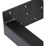 Tengchang 40'' Metal Dining Table Desk Legs, Set of 2