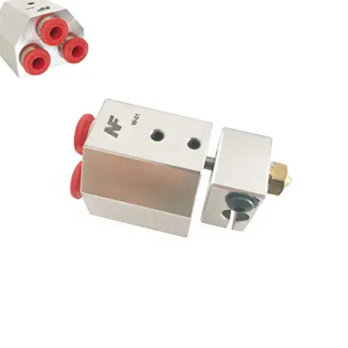 3D Printer All Metal Water-Cooled Hotend Bowden-fed Liquid Cooling Hot End, for Titan Aqua Water Cooling, for High Temperature 3D Printing peek PA 3D Printer All Metal Water-Cooled Hotend Bowden-fed Liquid Cooling Hot End, for Titan Aqua Water Cooling, for High Temperature 3D Printing peek PA