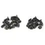 XLX 340PCS 12 Kinds M2 M2.5 M3 Laptop Notebook Machine Screw Set Stainless Flat Cross Recessed Pan Head Screw Assortment Kit with A Screwdriver Computer Accessory Screw Replacement Repair Kit XLX 340PCS 12 Kinds M2 M2.5 M3 Laptop Notebook Machine Screw Set Stainless Flat Cross Recessed Pan Head Screw Assortment Kit with A Screwdriver Computer Accessory Screw Replacement Repair Kit