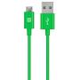 Monoprice Select Series USB A to Micro B Charge & Sync Cable, 6ft Green