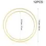 Fasdu 12PCS Wooden Bamboo Dreamcatcher Rings Hoops Round for Dream Catcher Home Craft DIY,Wedding Decoration(6pcs 6-inch and 6pcs 8-inch) Fasdu 12PCS Wooden Bamboo Dreamcatcher Rings Hoops Round for Dream Catcher Home Craft DIY,Wedding Decoration(6pcs 6-inch and 6pcs 8-inch)