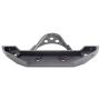 INJORA RC Front Bumper Metal Front Bumper with LED Light for 1:10 RC Crawler Traxxas TRX-4 Axial SCX10 SCX10 II 90046 SCX10 III AXI03007 (Gray)