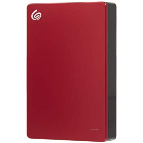 Seagate Backup Plus Portable 5TB External Hard Drive HDD – Red USB 3.0 for PC Laptop and Mac, 2 Months Adobe CC Photography (STDR5000103)