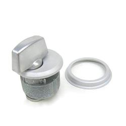 McAvory Thumbturn Storefront Door Mortise Lock Cylinder Adams Rite Cam in Aluminum