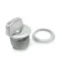 McAvory Thumbturn Storefront Door Mortise Lock Cylinder Adams Rite Cam in Aluminum