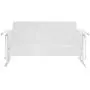 Crosley Furniture Bates Sofa Glider - White Crosley Furniture Bates Sofa Glider - White