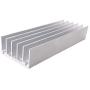 Awxlumv Aluminum Chipset Heat Sink 120 x 40 x 20 mm / 4.72 x 1.57x 0.79 inch Diffusion Cooling Fin Comb Heatsink Cooler 2Pcs