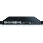 Amcrest Gigabit Uplink 26-Port POE+ Ethernet Switch with Metal Housing, 24-Ports POE+ (Plus) 802.3at 360w SFP Optical, Managed (AGPS26E24P-AT-240M)