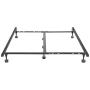 Classic Brands Hercules Universal Heavy-Duty Metal Bed Frame | Adjustable Width Fits Twin, Twin XL, Full, Queen, King, California King