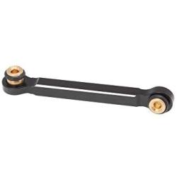 Ctzrzyt Metal Tight Tolerance Steering Link Rod Upgrade Accessories for 1/24 RC Crawler Axial SCX24 90081 AXI00002 Parts