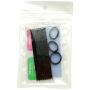 XT-XINTE Aluminum Cooling Heat Sink Thermal Pads Heat Dissipation Radiator for M.2 for NGFF SATA PCI-E for NVME SSD Heatsink (6mm Black,1 Pcs)