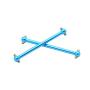 DiDi/iRC 4-Pack Upgrade Parts Aluminum Differential Cup & Dogbone for 1/18 Wltoys RC A959 A969 A979 car