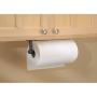 iDesign Orbinni Wall Mounted Metal Paper Towel Holder, Roll Organizer for Kitchen, Bathroom, Craft Room, 13.75'' x 2.5'' x 4.25'', Matte Black