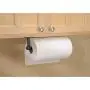 iDesign Orbinni Wall Mounted Metal Paper Towel Holder, Roll Organizer for Kitchen, Bathroom, Craft Room, 13.75'' x 2.5'' x 4.25'', Matte Black