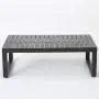 GDF Studio Nealie Patio Furniture ~ 4 Piece Outdoor Aluminum Chat Set (Dark Grey)