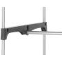 Whitmor Double Rod Freestanding Closet Heavy Duty Storage Organizer