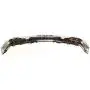Front Bumper Compatible with 1998-2004 Chevrolet S10 Chrome (S10 LS Appearance Package) with Moulding Holes
