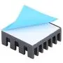 Awxlumv 10pcs Small Mini Heatsink Kit with Thermal Conductive Double Sided Tape Aluminum Heat Sink for Cooling VRM GPU Stepper Driver MOSFET VRam Regulators Awxlumv 10pcs Small Mini Heatsink Kit with Thermal Conductive Double Sided Tape Aluminum Heat Sink for Cooling VRM GPU Stepper Driver MOSFET VRam Regulators