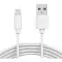 TalkWorks iPhone Charger Lightning Cable 10ft Long Heavy Duty Cord MFI Certified for Apple iPhone 12, 12 Pro/Max, 12 Mini, 11, 11 Pro/Max, XR, XS/Max, X, 8, 7, 6, 5, SE, iPad - White TalkWorks iPhone Charger Lightning Cable 10ft Long Heavy Duty Cord MFI Certified for Apple iPhone 12, 12 Pro/Max, 12 Mini, 11, 11 Pro/Max, XR, XS/Max, X, 8, 7, 6, 5, SE, iPad - White
