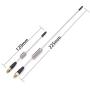 LCX 1/10th RC Crawler Car Metal Antenna Wire Upgrades Accessories for TRX4 TRX6 Axial SCX10 II SCX10 III