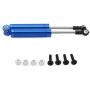 4-Pack Shock Absorber Damper Internal Spring 112mm for 1/10 Crawler Truck HSP HPI AXIAL Tamiya LOSI RC Car Metal Upgraded Parts(Dark Blue)