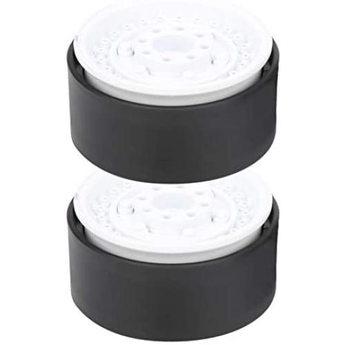VGEBY 2pcs G06 1.9inches Metal Wheel Rims Hubs for RC Crawler RC Climber Trailer Parts Wheel Rims