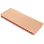 DIY Pure Copper Skiving Fin Heatsink 100x40x10mm / 3.94x1.57x0.39 inches for Electronic Chip Cooling DIY Pure Copper Skiving Fin Heatsink 100x40x10mm / 3.94x1.57x0.39 inches for Electronic Chip Cooling