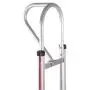 Magliner HMK15AG2C Aluminum Hand Truck, Vertical Loop Handle, 18'' x 9'' Aluminum Extruded Nose Plate, 500 lb Capacity