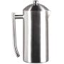 Frieling USA Double-Walled Stainless-Steel French Press Coffee Maker, Brushed, 17 Ounces