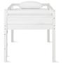 Dorel Living Milton Junior Twin Loft Bed, White