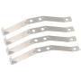 Fityle 4pcs Metal Leaf Springs for WPL B14 B24 C14 C24 1/16 Army Truck Spare Parts