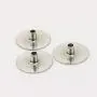 EricX Light 200pcs 20mm Metal Candle Wick Sustainer Tabs,for Candle Making,Candle DIY
