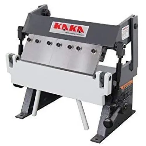 KAKA Industrial W-1220A, 12-Inch Box and Pan Brake, Solid Construction, High Accuracy Sheet Metal Box Pan Brake, Easy Operation, 20 Gauges Sheet Metal Brake KAKA Industrial W-1220A, 12-Inch Box and Pan Brake, Solid Construction, High Accuracy Sheet Metal Box Pan Brake, Easy Operation, 20 Gauges Sheet Metal Brake