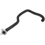 Rein CHU0465 Engine Coolant Hose for BMW with Upgraded Metal Flange - Radiator to Thermostat