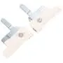 1 Pair Metal Knitting Machine Accessory Auxiliary Piece Unit Left/Right Spare Part for SK218 SK272 SK270 1 Pair Metal Knitting Machine Accessory Auxiliary Piece Unit Left/Right Spare Part for SK218 SK272 SK270