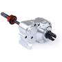 HONG YI-HAT 1/5 rc car Gas CNC Alloy Metal Three Sections of Fission Complete diff Gear Box Set for HPI Baja 5b KM ROVAN Spare Parts (Color : Red)