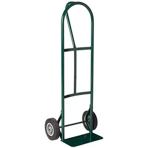 Harper Trucks BKB85 600 lb P-Handle with Solid Rubber Wheels Hand Truck, Green Harper Trucks BKB85 600 lb P-Handle with Solid Rubber Wheels Hand Truck, Green