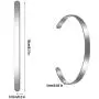 18 Pieces Bracelet Blanks Adjustable Cuff Bangle Bracelet Stainless Steel Blank Bracelet Bangle for DIY Jewelry Bangle Making, 1/5 x 6 Inch 18 Pieces Bracelet Blanks Adjustable Cuff Bangle Bracelet Stainless Steel Blank Bracelet Bangle for DIY Jewelry Bangle Making, 1/5 x 6 Inch