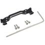 Facibom Metal Front Bumper Mount Frame Crossmember Upgrade Accessories for 1/24 RC Crawler Axial SCX24 90081 AXI00002 Parts