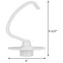 Replacement Dough Hook Fits for KitchenAid Mixer, K45DH C Dough Hook for K45 K45SS KSM90 KSM150 K5SS KitchenAid 4.5/5.0 Quart Bowel Tilt Head Stand Mixers