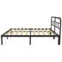 ZIYOO Metal Headboard for Full Bed with Decorative Style Design, Black ZIYOO Metal Headboard for Full Bed with Decorative Style Design, Black