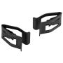 uxcell 20Pcs Black Auto Car Dash Dashboard Console Trim Metal Retainer