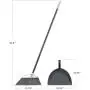 Radley & Stowe Angle Broom and Dustpan Set (Grey) Radley & Stowe Angle Broom and Dustpan Set (Grey)